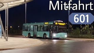 Mitfahrt  Solaris Urbino III 12  Linie 601  Wolmirstedt Bahnhof  Haldensleben ZOB [upl. by Elletsirk]