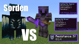 OP wither skeleton VS Sorden [upl. by Now]