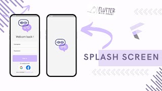 Flutter splash screen Part 3 flutter android dart [upl. by Jelene923]