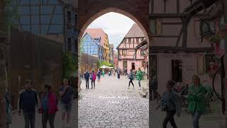 Riquewihr a fairy tale village in Alsace region France alsace france [upl. by Eatnoed]