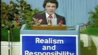 Not The Nine OClock News  Conservative Conference Rowan Atkinson [upl. by Laertnom437]