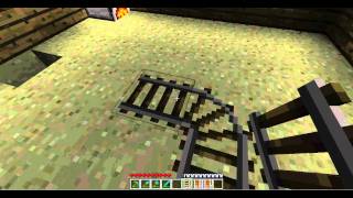 MinecraftHow to turn a rail [upl. by Bywaters]