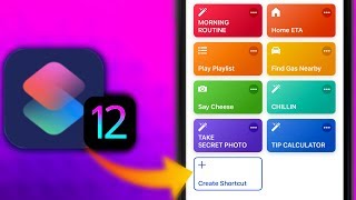 HOW TO MAKE CUSTOM SHORTCUTS LIKE A PRO ON IOS 12  CREATE NEW SHORTCUT FULL WALK THROUGH [upl. by Quint903]