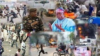 Inalillahi Rikicin Zanga Zanga da Kone Kone Ya Barke a Sassan Nigeria Ranar Independent Protest [upl. by Deys181]