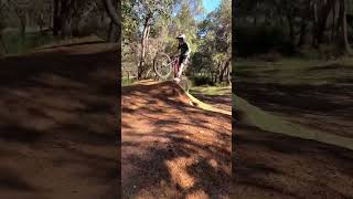 Dunsborough blue and black jump line bike sends mtb subscribe [upl. by Ojela548]