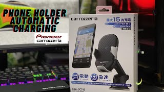 Carrozeria Phone Holder Auto charging Bangsawan [upl. by Nawiat]