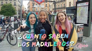 Sweet California  ¿Cuánto saben los Madrileños Vlog [upl. by Fachanan]