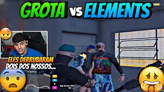 TRETA GROTA x ELEMENTS😱 ELEMENTS PASSOU 2 DA GROTA😰 VAI ROLAR A PRIMEIRA GUERRA🔥  COMPLEXO CLIPES [upl. by Elenaj]