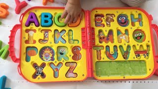 ABC Apprends lalphabet en français  Puzzle lettres de lalphabet [upl. by Marabel]