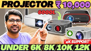 Best Projector Under 10000🔥Best Android Projectors 2024🔥Best Projector For Home Theatre🔥4K Projector [upl. by Ehcnalb478]