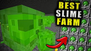 Simple 121 Slime Farm in Minecraft Bedrock Fully Automatic [upl. by Tarr]