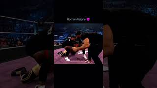 Roman Reigns destroy king wood 😈🔥 viralshorts wwe [upl. by Montana]