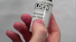 Acrylic Mediums  How to use Acrylic Glazing Liquid and Mediums Part 3 [upl. by Clabo788]