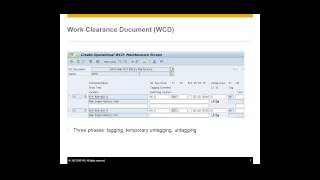 SAP Work Clearance Management Process Flow [upl. by Rubma]