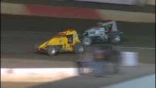 HIGHLIGHTS AMSOIL USAC CRA Sprint Cars  Perris Auto Speedway  August 20 2022 [upl. by Vale]