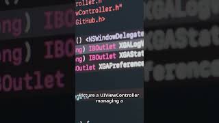 What are the main components of the ModelViewController MVC design pattern in iOS development [upl. by Barnabe611]