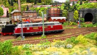 Treinverkeer op station Schwarzburgwmv [upl. by Ratcliff]