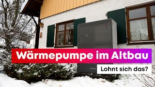 Wärmepumpe im Altbau Lohnt sich das [upl. by Eiderf]