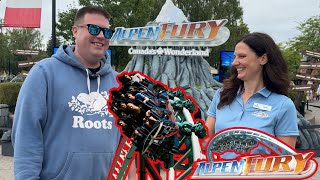 Canadas Wonderland AlpenFury Park Interview [upl. by Ileyan]