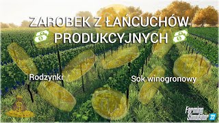 Ile mogłoby się zarobić przetwarzając 🍇 winogrona 💰  Farming Simulator 22 [upl. by Yenruoj858]