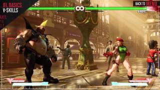 Street Fighter V  Offizieller Character Guide  Cammy [upl. by Brooks]