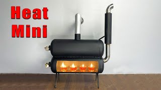 diy mini heater So warm for your room Free energy from sand batteries [upl. by Streeto]