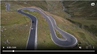 Furka Pass Aerial Val Bedretto Aerial Alps Switzerland [upl. by Franklyn98]