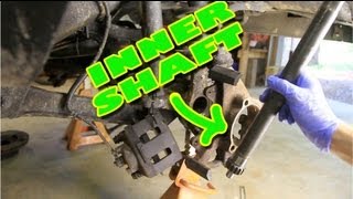 XJ Inner Shaft Removal [upl. by Maia]