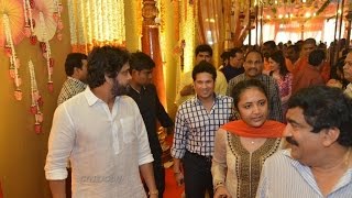 Nagarjuna With Sachin Tendulkar at Nimmagadda Prasad Daughter Wedding  Nagachaitanya [upl. by Aneehsram]