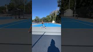 Great Tennis Points by a 10 year old believe tennis [upl. by Nnaul725]