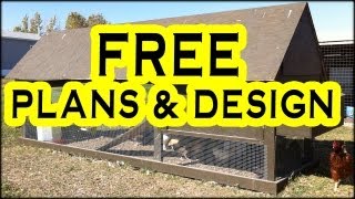 Part 1  Building a Chicken Tractor rabbit hutch coop harriet house style [upl. by Solakcin]