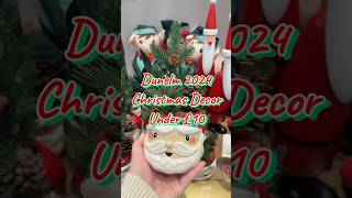 Dunelm Christmas Decor Under £10 shortschristmas dunelm christmasdecor [upl. by Lovett]