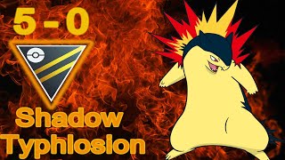 Shadow Typhlosion Burns the Ultra league  Pokemon Go pokemongopvp pokemongo pokemon pokémon [upl. by Neiht]