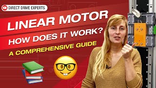 How does a linear motor work A comprehensive Guide SINADRIVES Direct Drive Experts  Linear motion [upl. by Nylrak]