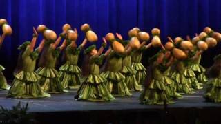 Hula Halau O Kamuela 2017 Keiki Hula Kahiko [upl. by Dnaleel564]