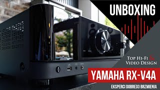 Amplituner Kina Domowego Yamaha RXV4A  Unboxing PL [upl. by Singh325]