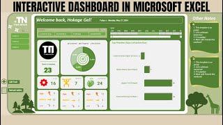 Building an Interactive Dashboard in Microsoft Excel [upl. by Atsejam14]