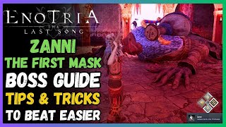 Enotria The Last Song  Zanni The First Mask boss fight guide [upl. by Yrret]