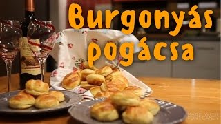 Burgonyás Pogácsa  Larasweets [upl. by Alvin15]