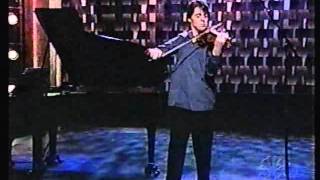 Joshua Bell Somewhere live studio performance [upl. by Docilu742]