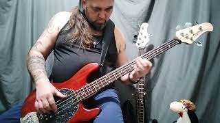 quotAces Highquot by Iron Maiden Bass Cover [upl. by Anamuj]