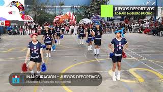 Juegos Deportivos Rosario Salguero Briceño [upl. by Enelram231]