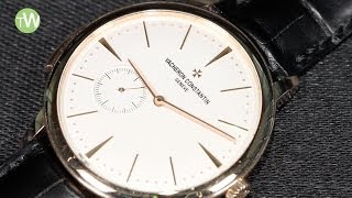 Vacheron Constantin Patrimony Contemporaine Minute Repeater [upl. by Afas469]