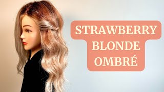 How To Strawberry Blonde Ombre The Perfect Fall Hair Color [upl. by Bethanne]