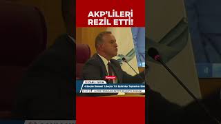 Sancaktepe Belediye Başkanı Alper Yeğin AKPlileri rezil etti Herkes duysun [upl. by Asilec]