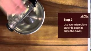 How to Grate Garlic [upl. by Meyeroff162]