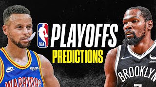 2022 NBA Playoffs Predictions EVERY ROUND [upl. by Ecnav994]