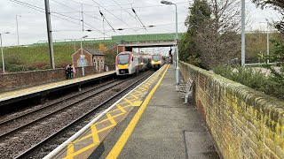 Greater Anglia Trains at Stowmarket on December 3rd 2022 [upl. by Aitnohs]