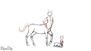 Centaur animation process [upl. by Ileek23]