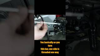 Motorcycle gear shift lever position adjustment sv650 howto [upl. by Alleira]